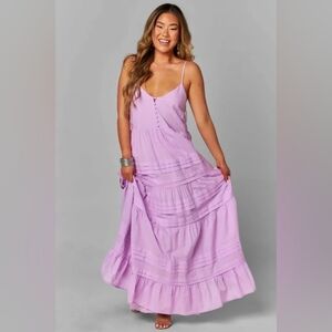 buddy love colette maxi dress BuddyLove | Colette Long Sleeve Maxi Dress